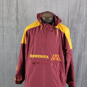 Minnesota Golden Gophers Pullover Jacket - Team Colours by Phenom - Men's Large